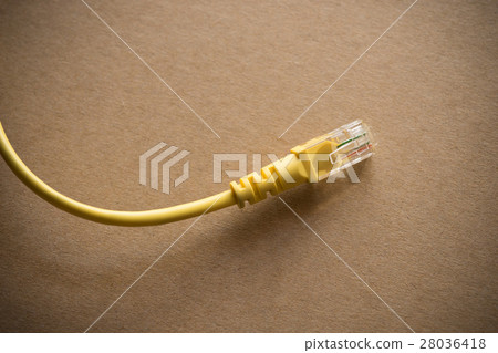 LAN network connection Ethernet RJ45 cable 28036418
