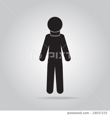 Injured neck and neck splint icon Injured neck and neck splint icon 28037235