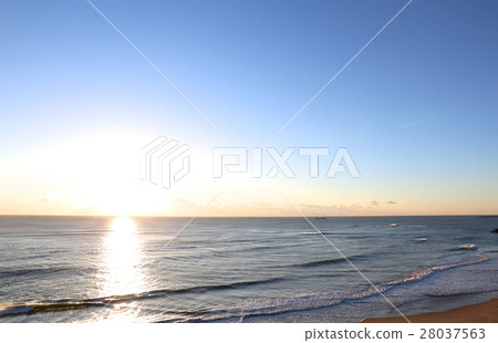 來自日立市的Kujihama Coast的Asahi 來自日立市的Kujihama Coast的Asahi 28037563