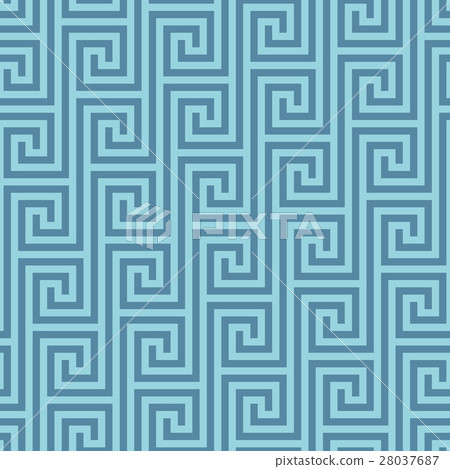Classic meander seamless pattern. Classic meander seamless pattern. 28037687