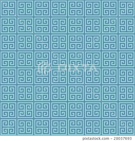 Classic meander seamless pattern. Classic meander seamless pattern. 28037693