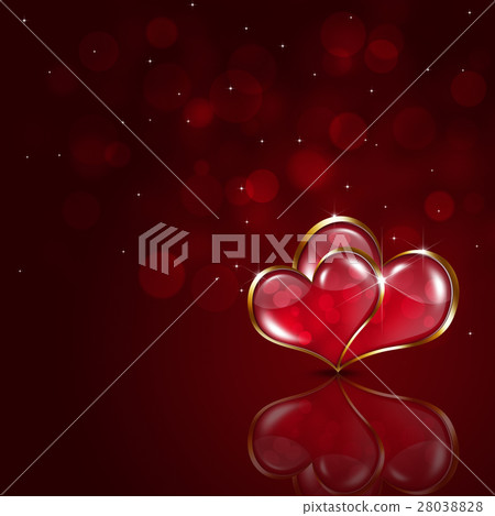 Valentine Red Background 28038828