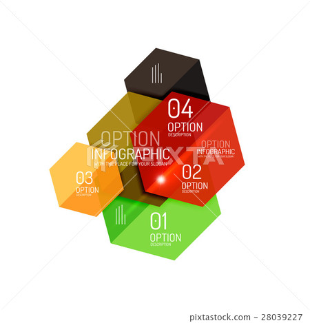 Paper infographic layout design templates 28039227