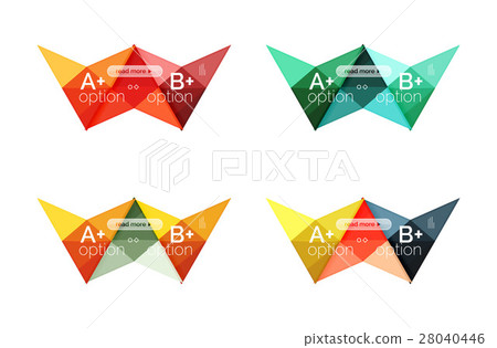 Vector colorful arrow option infographics Vector colorful arrow option infographics 28040446