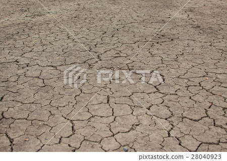 Crack earth and global warming effect background 28040923