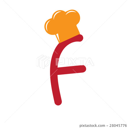Cook Themed Alphabet Design Concept 28045776