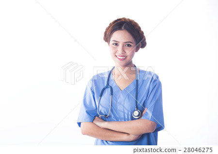 Nurse portrait, heathcare concept. Nurse portrait, heathcare concept. 28046275
