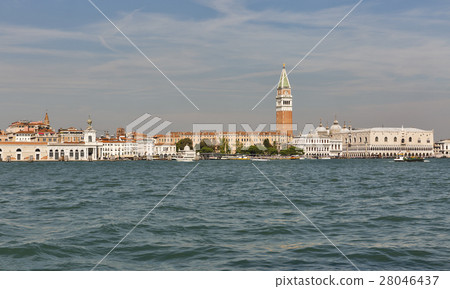 Venice cityscape, view fron lagoon. Italy. Venice cityscape, view fron lagoon. Italy. 28046437