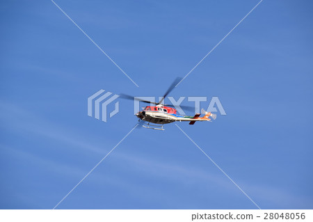 Fire fighting disaster prevention helicopter flying 28048056