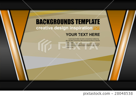 background template design - Stock Illustration [28048538] - PIXTA
