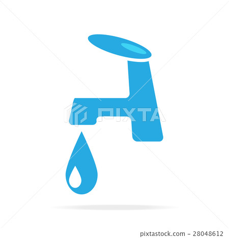Faucet icon sign vector illustration 28048612