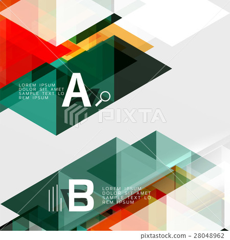 Vector geometric abstract background Vector geometric abstract background 28048962