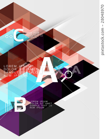 Vector geometric abstract background Vector geometric abstract background 28048970