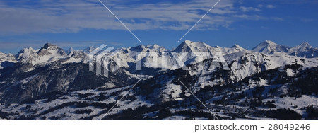 Stunning view from the Rellerli ski area 28049246