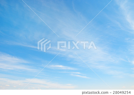 Light clouds in the sky Light clouds in the sky 28049254