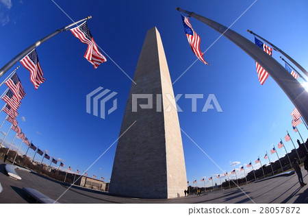 Washington Monument Washington Monument (fisheye lens fisheye lens) 28057872