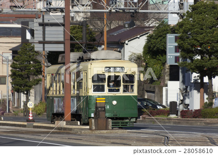 Tramway in Nagasaki City 28058610