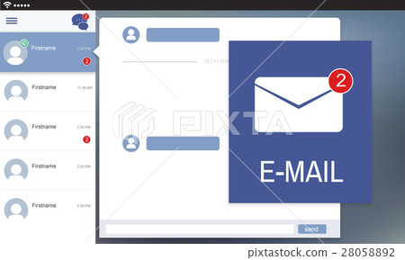 Letter Envelop Message Notification Concept 28058892