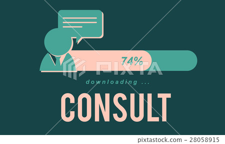 Consult Advise Sharing Strategy Planning Concept 28058915
