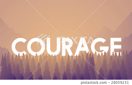 Word Illustration Vector Graphic Landscape Word Illustration Vector Graphic Landscape 28059231