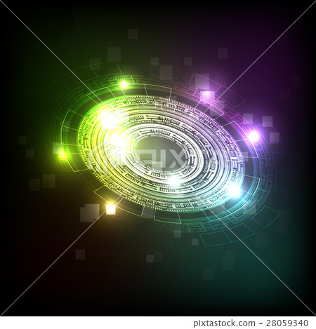 Abstract background with colorful futuristic Abstract background with colorful futuristic 28059340