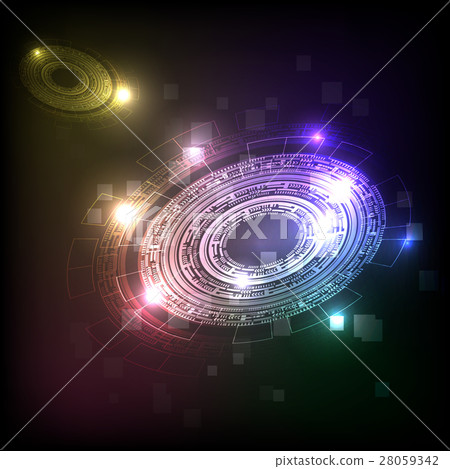 Abstract background with technology colorful Abstract background with technology colorful 28059342