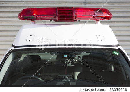 警車紅燈 警車紅燈 28059538