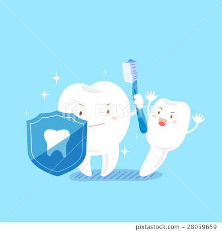 cute cartoon tooth health concept cute cartoon tooth health concept 28059659