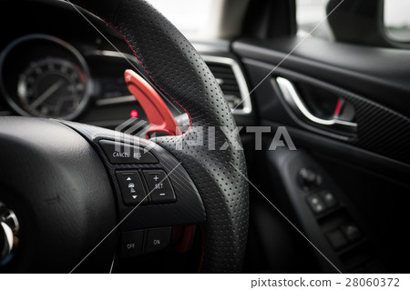 Modern car steering wheel Modern car steering wheel 28060372