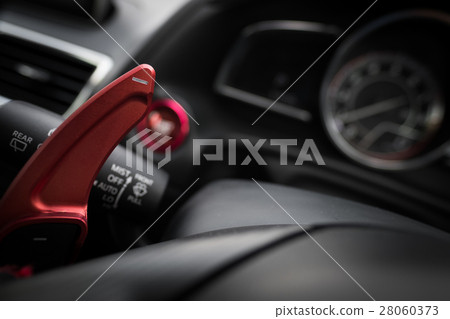 Paddle shift in modern car Paddle shift in modern car 28060373