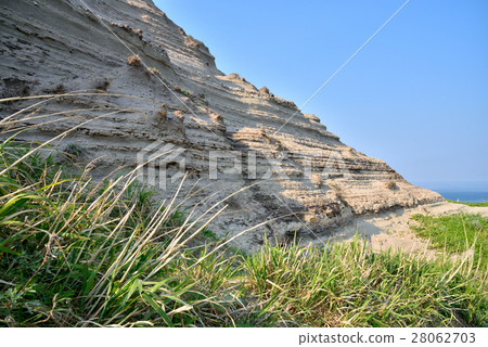 A stratum outcrop of Himaki Cape of Hokkaido 28062703