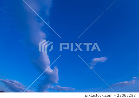 1月下旬的天空和雲彩(3:2) 1月下旬的天空和雲彩(3:2) 28065288