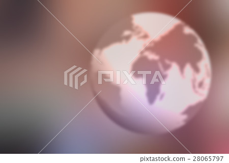 Earth map and global on blurred screen background Earth map and global on blurred screen background 28065797