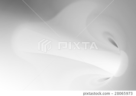 Turning white tunnel interior 3 d art Turning white tunnel interior 3 d art 28065973