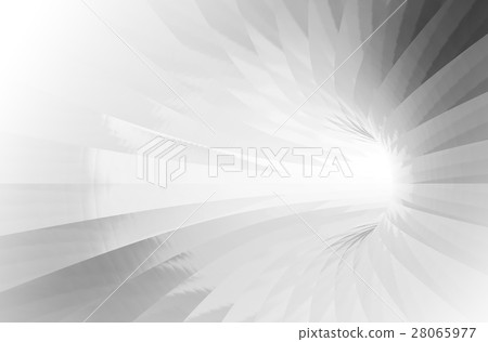 Turning shining white tunnel interior, cg Turning shining white tunnel interior, cg 28065977