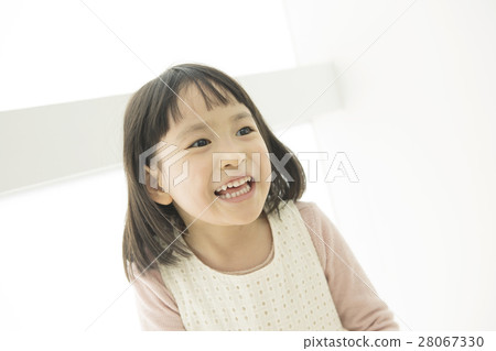 6-year-old girl with a smile 6-year-old girl with a smile 28067330