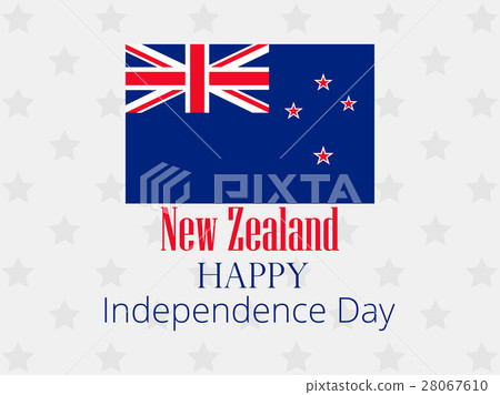 New Zealand Independence Day. Banner with flag New Zealand Independence Day. Banner with flag 28067610