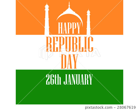 26 january Republic Day India. Vector illustration 26 january Republic Day India. Vector illustration 28067619