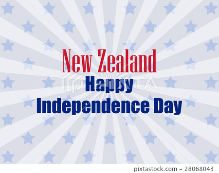 New Zealand Independence Day. Banner with stars New Zealand Independence Day. Banner with stars 28068043