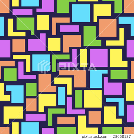 Vector seamless geometry pattern Vector seamless geometry pattern 28068127