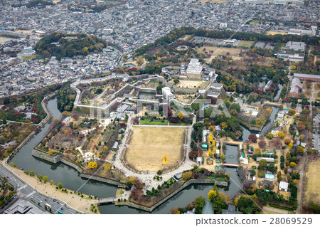 Image result for himeji castle aerial