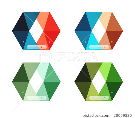 Vector colorful business infographic template or - Stock Illustration ...