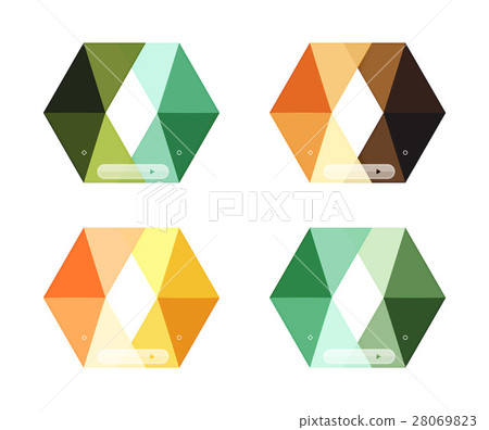 Vector colorful business infographic template or Vector colorful business infographic template or 28069823