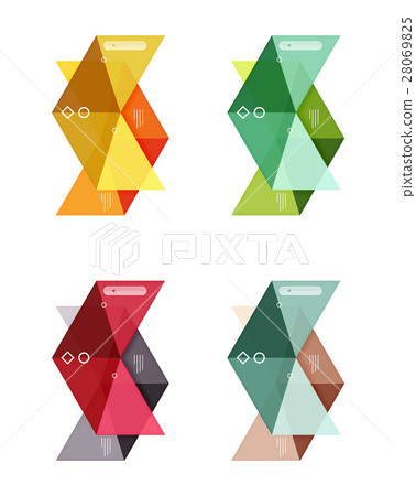 Vector colorful business infographic template or 28069825