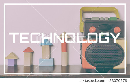 Technology Robot Educational toy concept poster Technology Robot Educational toy concept poster 28070578