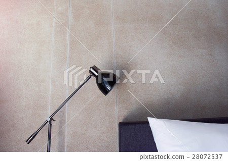Lamp and a part of Pillow in Bedroom Lamp and a part of Pillow in Bedroom 28072537