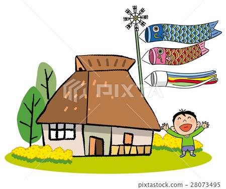 Daughter's festival carp streamer 28073495