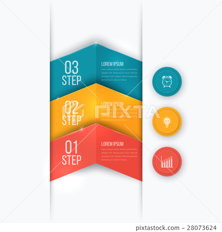 Business project template with arrows Business project template with arrows 28073624