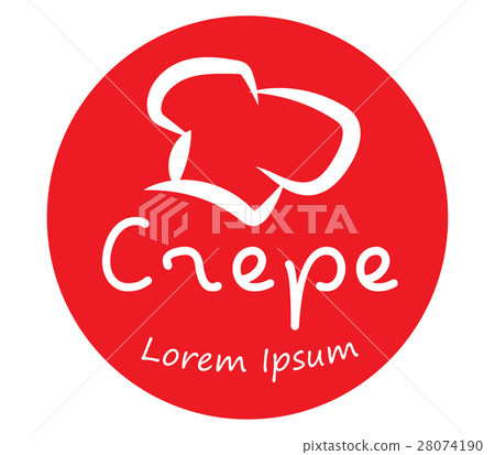 Crepe Logo Design With Chef's Hat 28074190