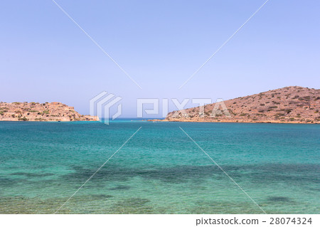 The sea of different colors of blue The sea of different colors of blue 28074324